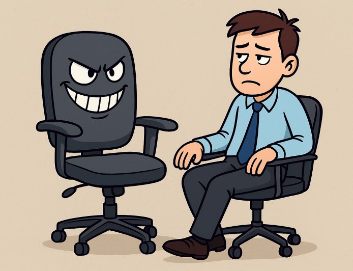 The Hilarious Truth About Office Chairs